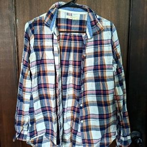 Anthropologie Isabella Sinclair flannel shirt